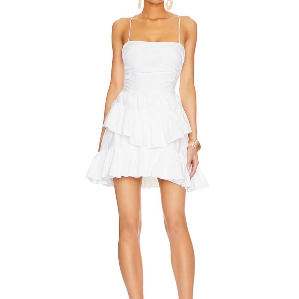Lovers & Friends Rosalind Mini Dress in White NEW NWT